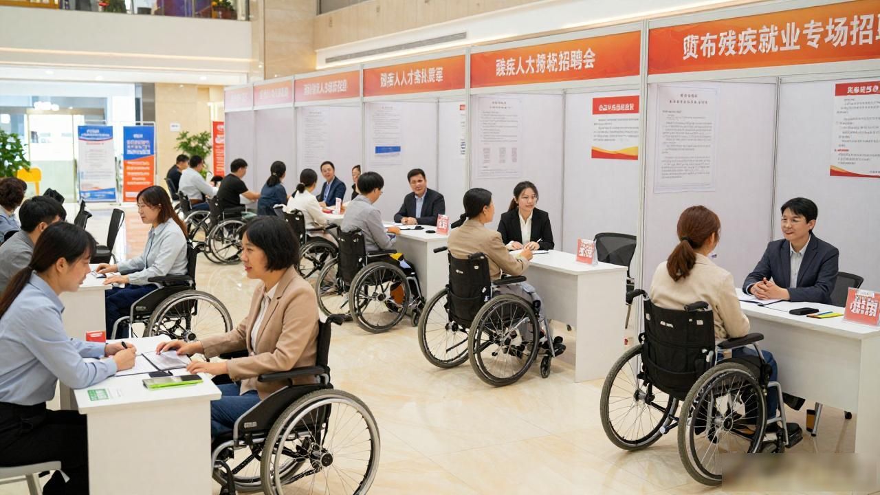 招聘会_金秋送岗无碍筑梦招聘会_2026年贵州省残疾人专场招聘会
