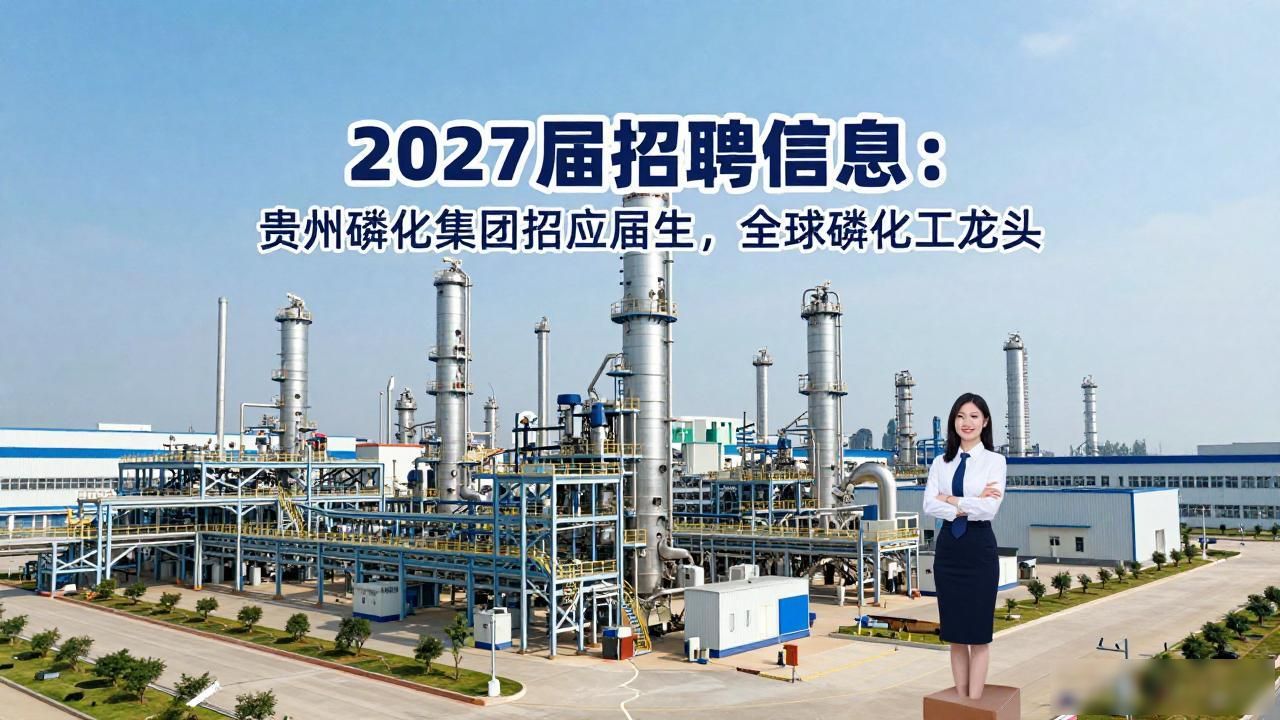 化工技术类应届生招聘_招聘信息_贵州磷化集团2027届校园招聘