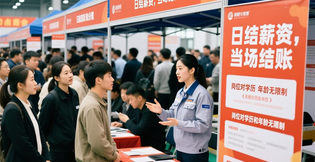 招聘会_马驹桥零工市场 暖冬送岗 双节稳工 招聘会