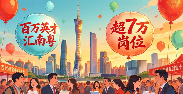 招聘会_广东百万英才汇南粤行动计划_广东春季招聘会7万岗位