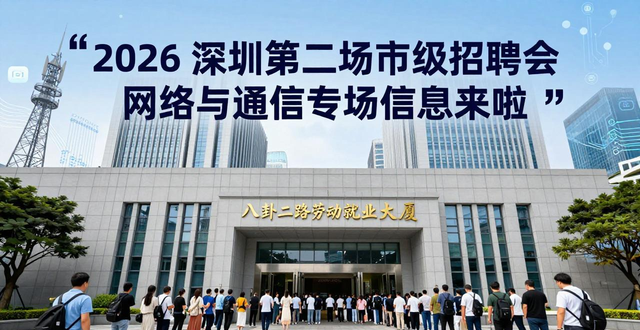 2026年深圳市“春风行动”暨“南粤春暖”招聘活动网络与通信专场_深圳市人力资源和社会保障局招聘会_招聘会