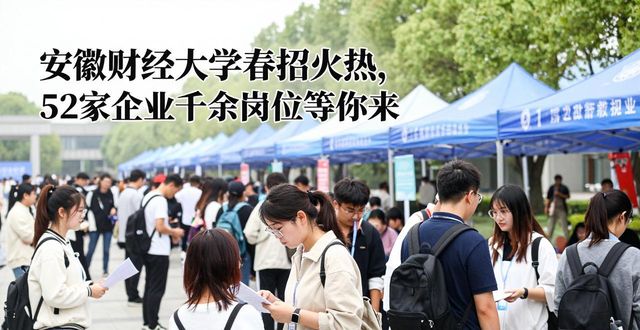 52家优质用人单位_安徽财经大学春季专场招聘会_招聘会