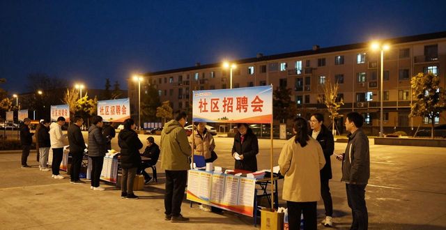 家门口就业服务站_秣陵街道青源社区招聘会_招聘会