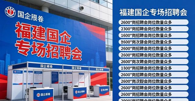 招聘会_福州大学旗山校区招聘会_福建省国有企业2026届高校毕业生招聘会