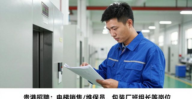 招聘信息_电梯销售代表招聘_贵港市电梯维保员