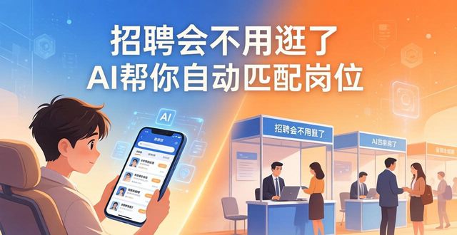 AI精准匹配岗位_招聘会_数智化招聘会