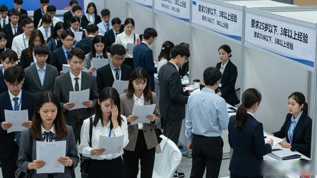 2026届高校毕业生就业形势分析_1270万毕业生求职困境_招聘会