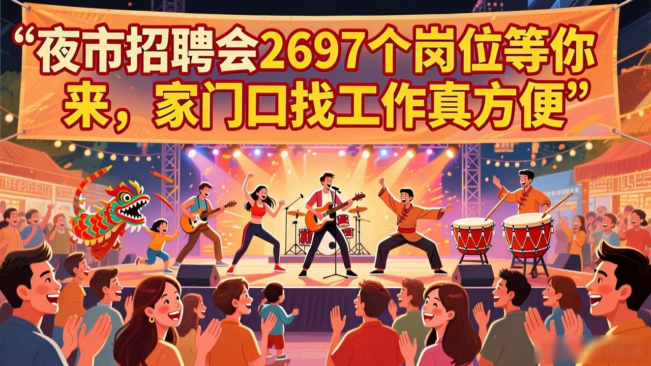 就业服务大礼包_人才夜市招聘会_招聘会