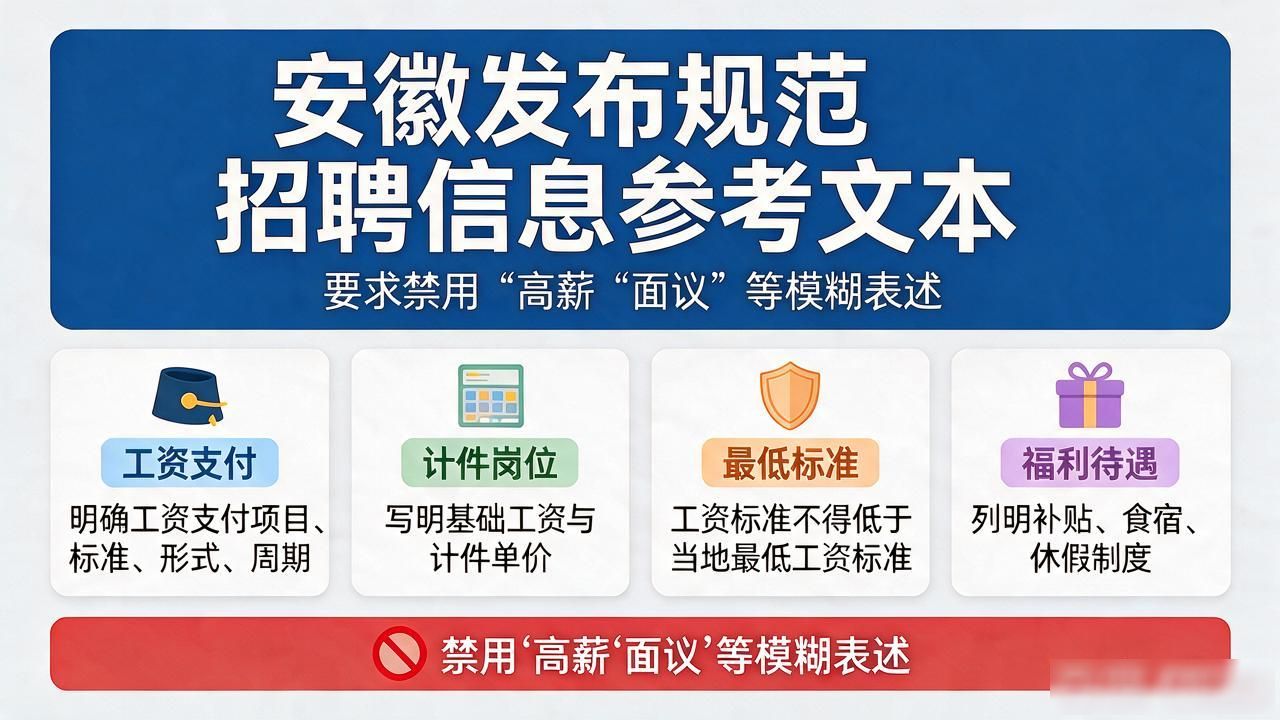 招聘信息_工资支付标准参考文本_安徽省招聘信息规范