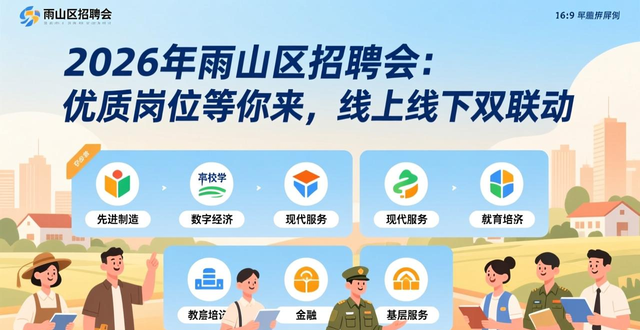 2026年雨山区招聘会 马鞍山雨山区企业招聘 线上线下精准对接求职_招聘会
