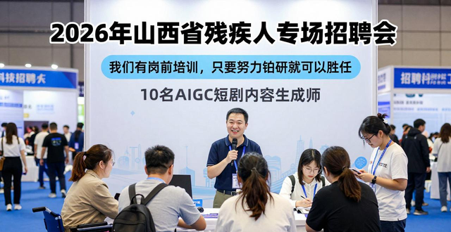 残疾人AI绘图就业_招聘会_AI绘图岗位招聘会