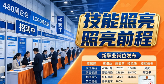 招聘会_2026年春季大型招聘会_求职者现场体验新职业