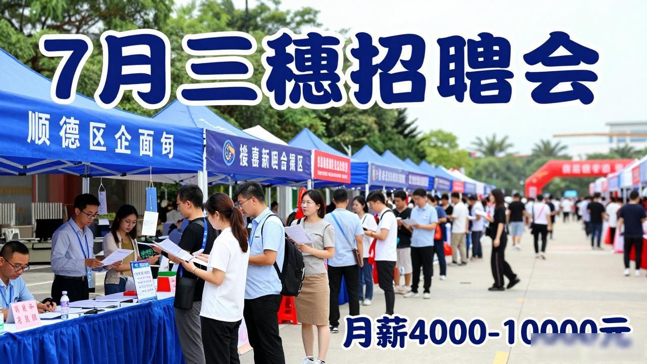 佛山市顺德区高校毕业生专场招聘_三穗县东西部协作招聘会_招聘会