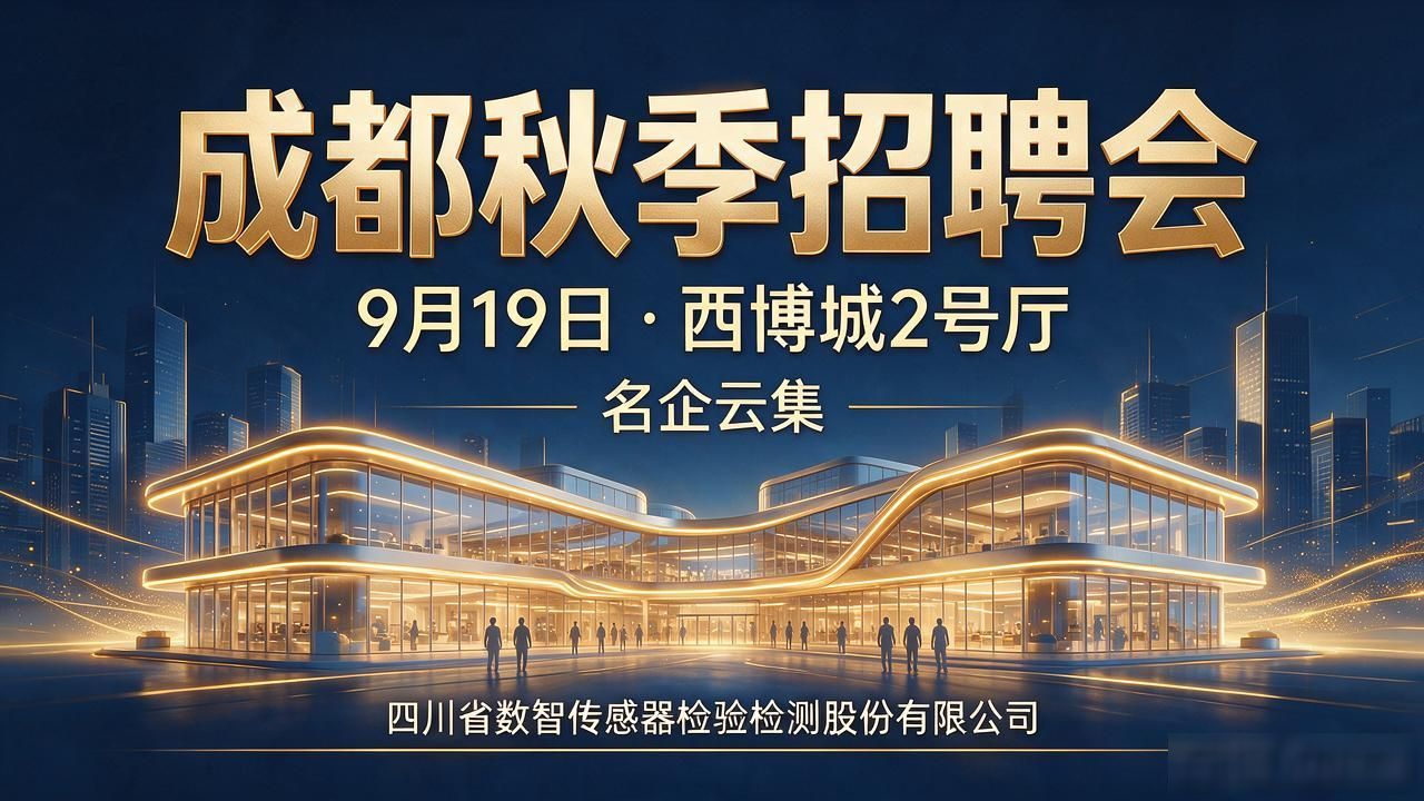招聘会_成都秋季招聘会 2026 中国西部国际博览城 芯片人才招聘