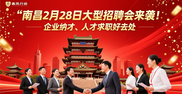 100家企业现场设展_招聘会_南昌市春风行动招聘会