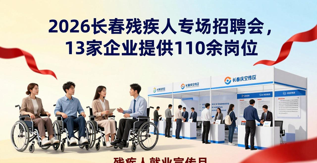 招聘会_长春残疾人招聘会_残疾人就业宣传月