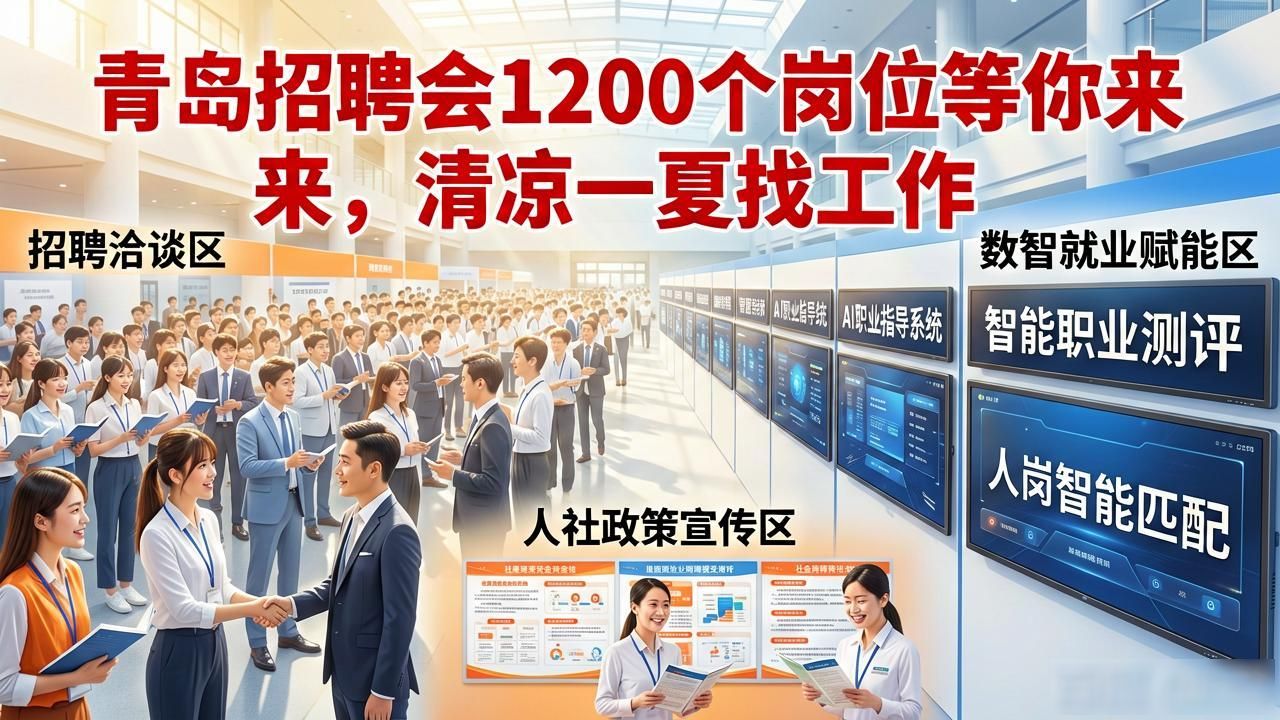 招聘会_青岛人才招聘会_青岛创新产业发展人才招聘