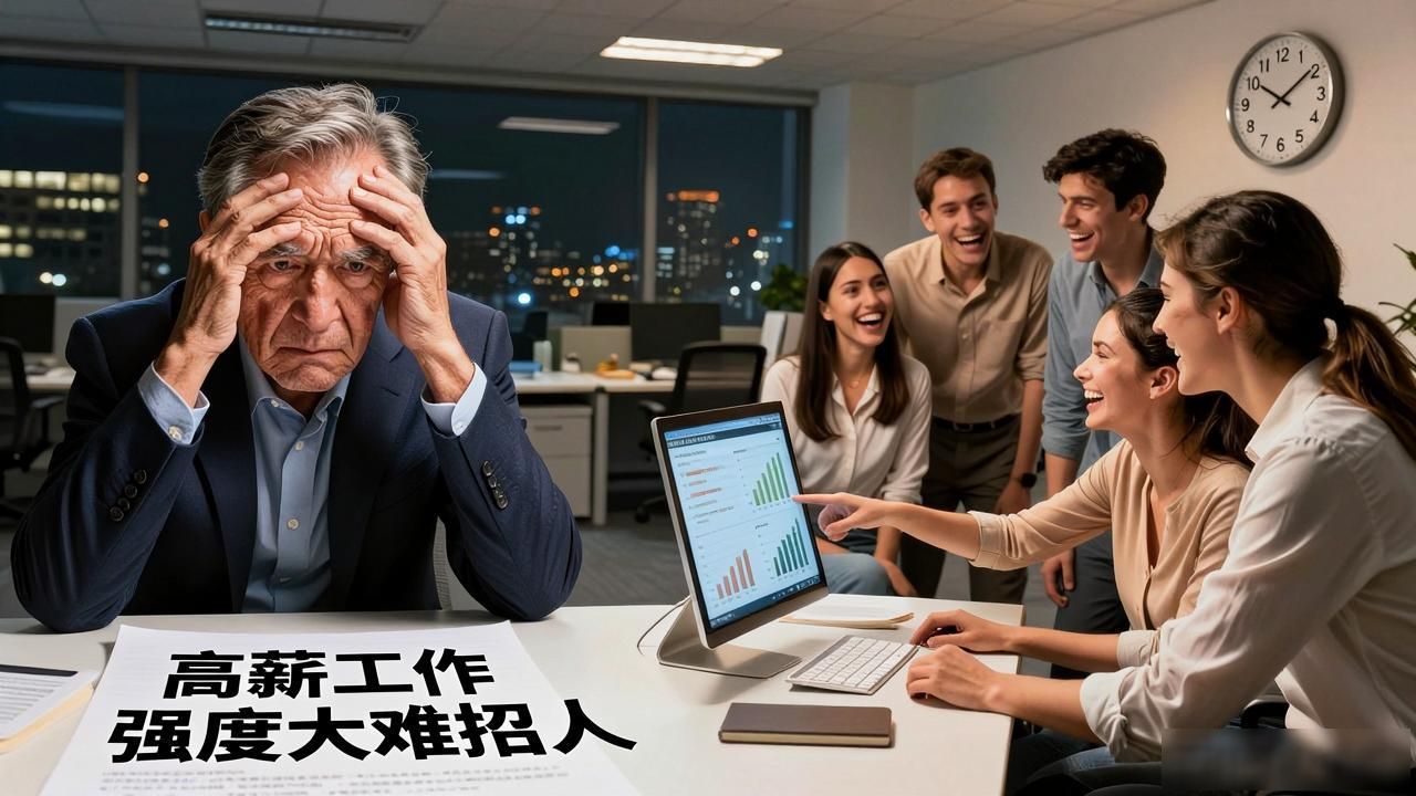 年轻人不愿吃苦高薪工作_招工_高薪岗位无人问津
