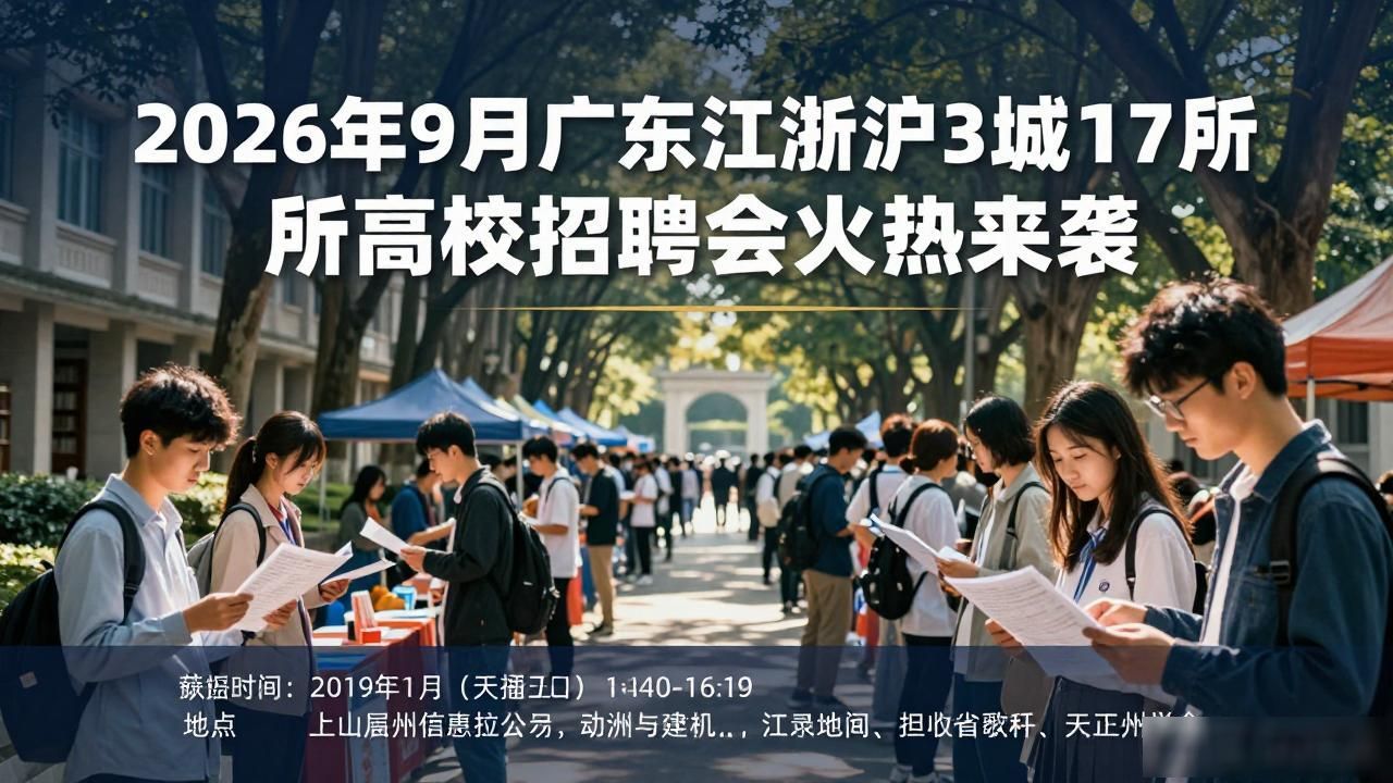 广东百万英才汇南粤招聘会_招聘会_广东N城联动秋季招聘活动