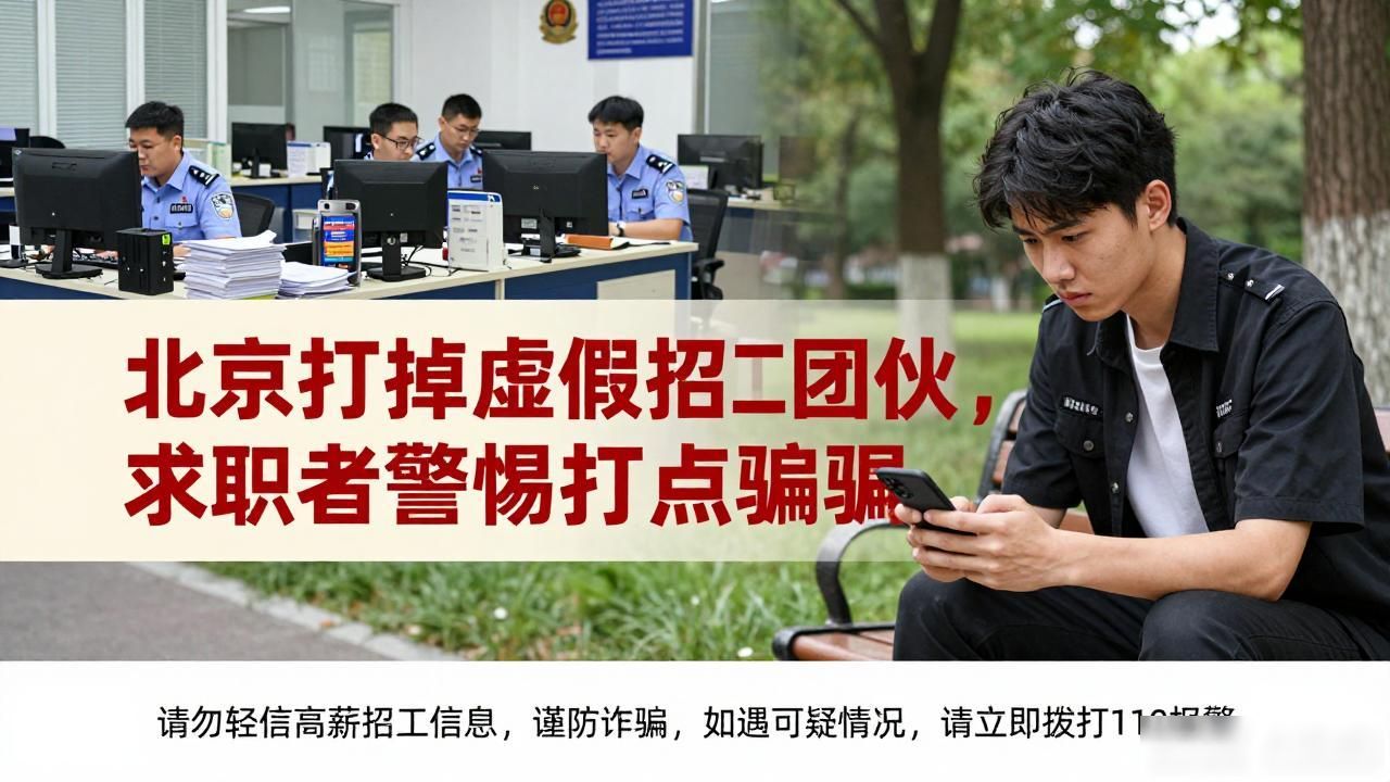 北京招聘市场整治_虚假招工诈骗_招工