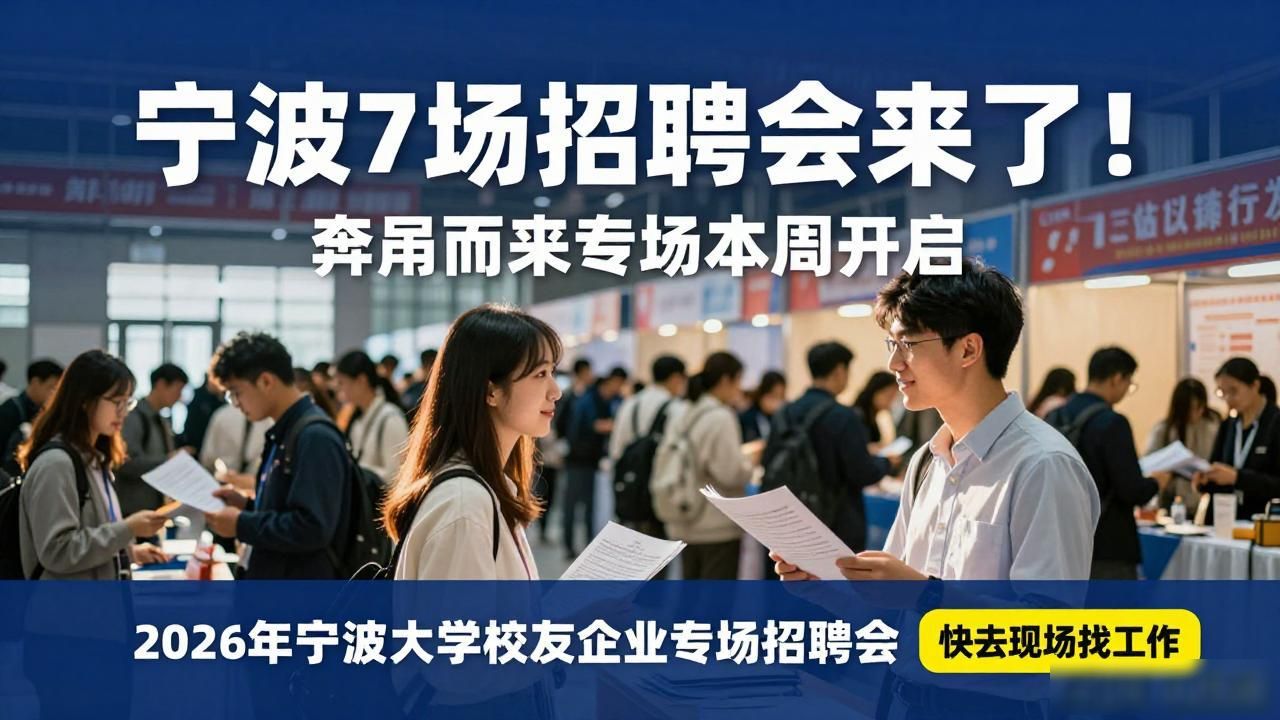 宁波招聘会_宁波大学招聘会_招聘会