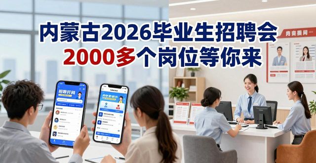 招聘会_内蒙古2026届高校毕业生春季招聘会 赤峰专场_区内外90家优质用人单位参会