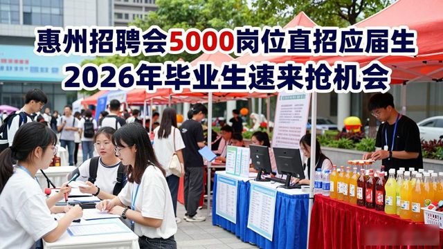 惠州高校毕业生招聘会_惠州人才引进政策_招聘会