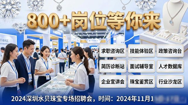 招聘会_深圳水贝珠宝招聘会_黄金珠宝行业专场招聘