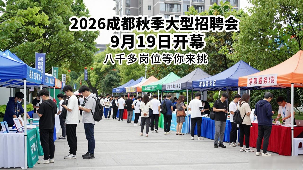 成都2026秋季高校毕业生招聘会_蓉漂人才荟招聘会_招聘会