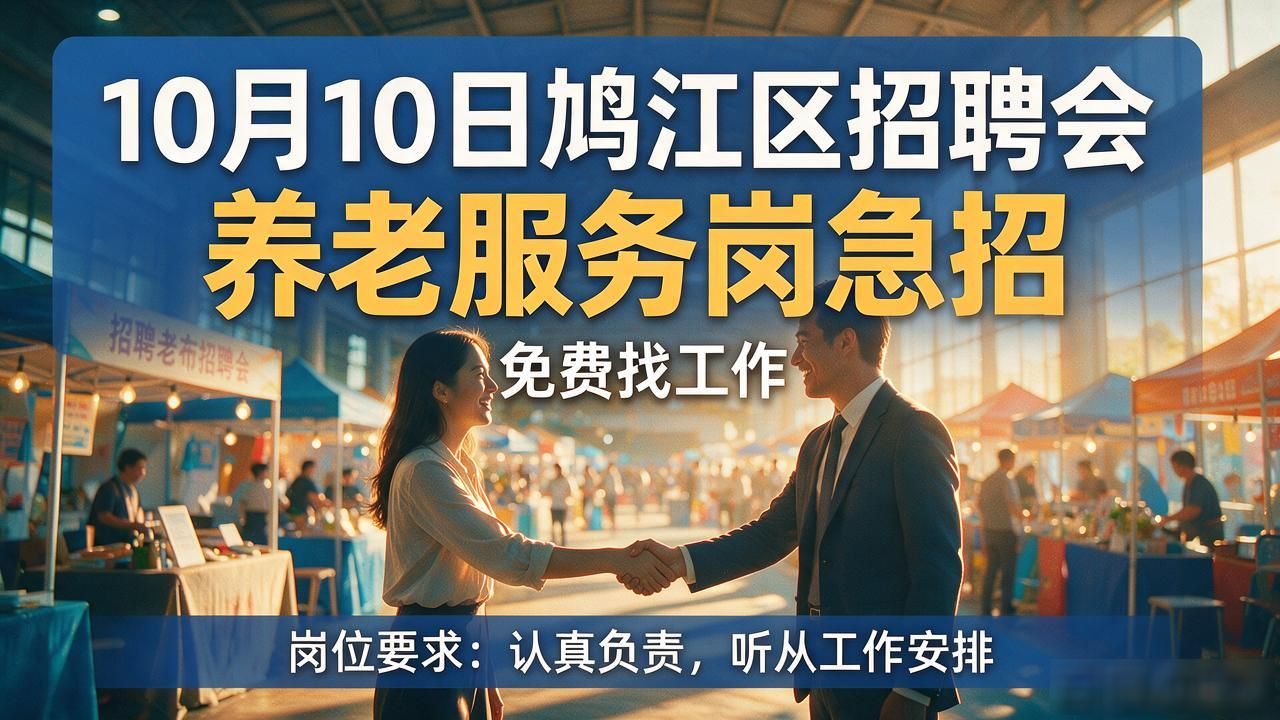招聘会_鸠江区专场招聘会_免费职业介绍服务