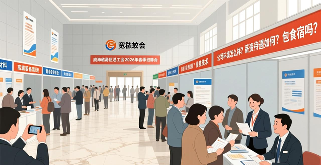 威海临港区春季招聘会_临港创业创新基地零工市场_招聘会