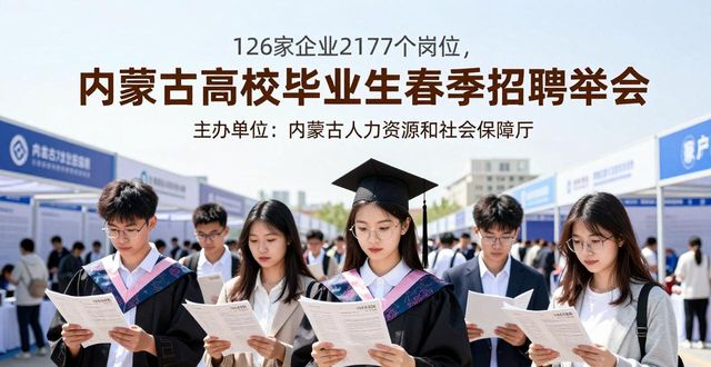招聘会_内蒙古高校毕业生春季专场招聘会_126家企业2177个岗位