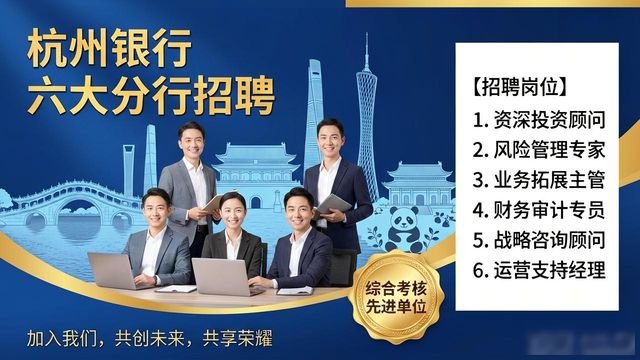 招聘_杭州银行多城岗位招聘_杭州银行六城聚力招聘
