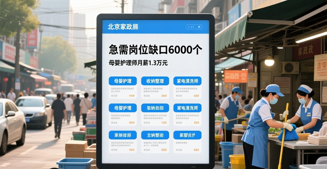 家政行业节前用工紧张_家电清洗师订单激增_招工