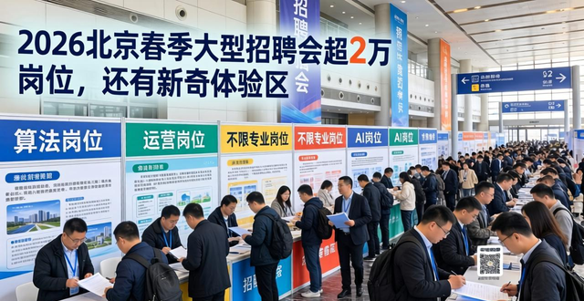 北京春季大型招聘会_招聘会_AI岗位招聘会