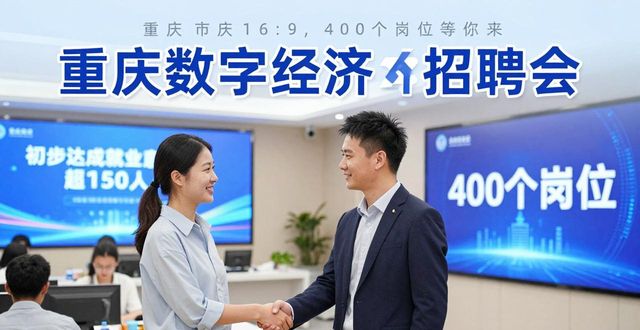 数字经济人才招聘会_招聘会_重庆两江新区招聘会