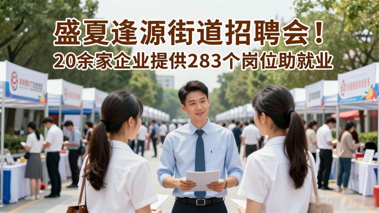 招聘会_优质企业岗位对接_逢源街道招聘会