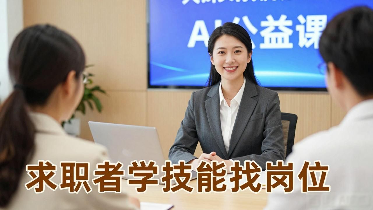 人工智能知识公益课程_招聘会_控江路街道招聘会