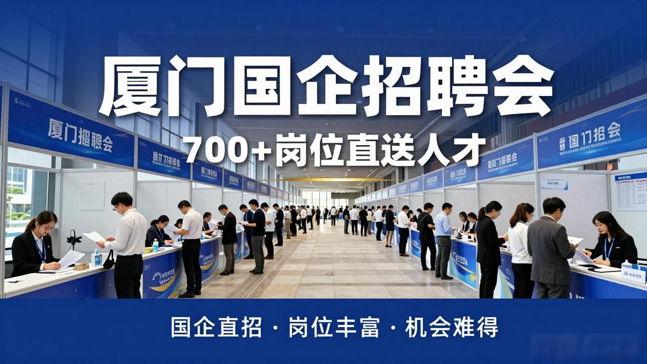 厦门市属国企招聘会_招聘会_厦一站职等你京津招聘会