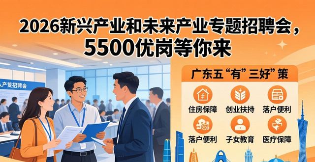 广东5500个优质岗位招聘_广东新兴产业未来产业招聘会_招聘会
