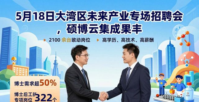 粤港澳大湾区青年人才对接会_招聘会_未来产业专场招聘会