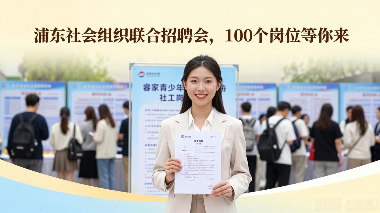 2026浦东新区社会组织联合招聘会_浦东社会创新示范园招聘会_招聘会