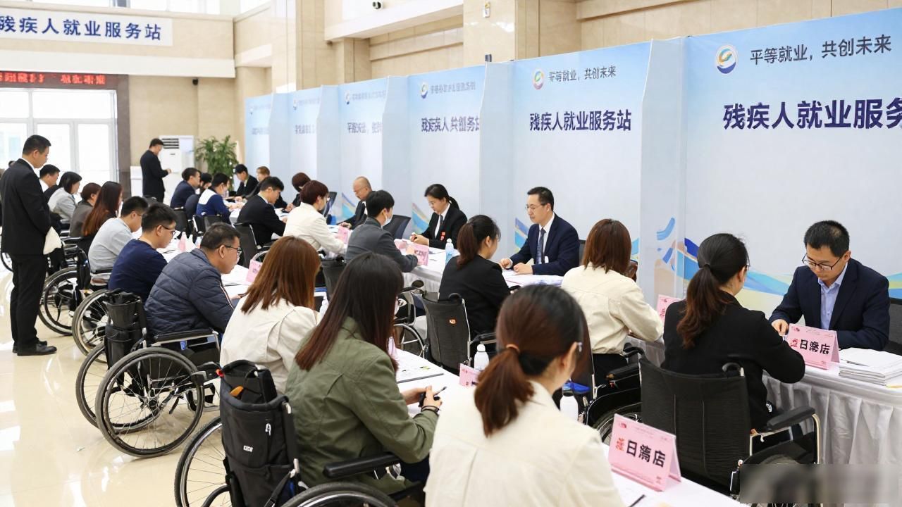 残疾人求职招聘会_招聘会_北京市残疾人专场招聘会