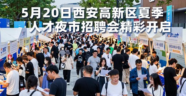 西安高新区线上招聘会_招聘会_西安高新区夏季人才夜市招聘会