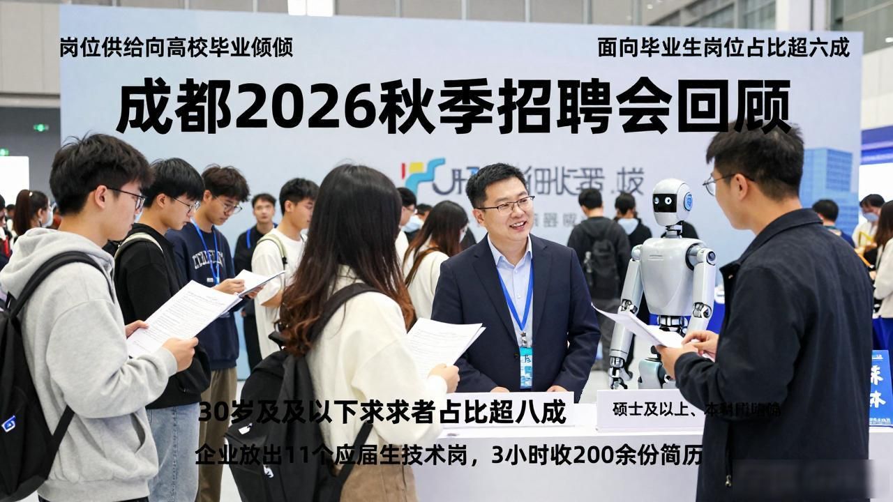 成都秋季高校毕业生就业促进招聘会_人工智能生物医药低空经济智能网联汽车人才招聘会_招聘会