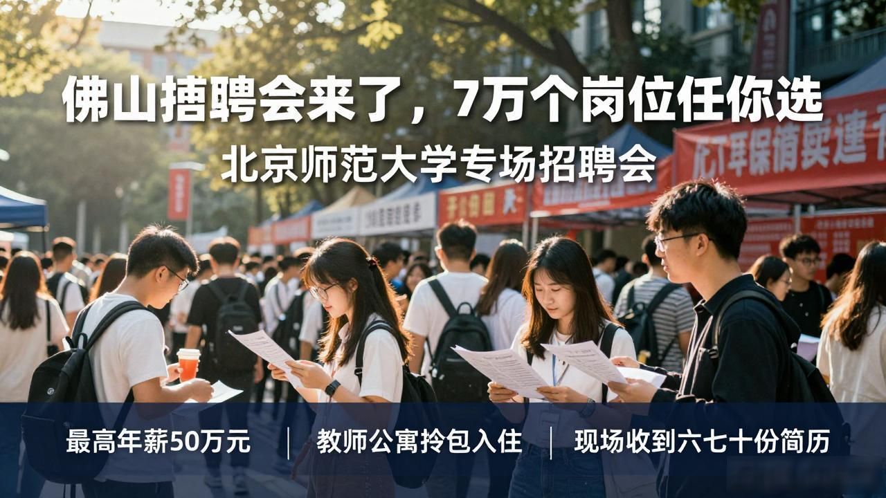 百万英才汇南粤招聘会_招聘会_佛山招聘会