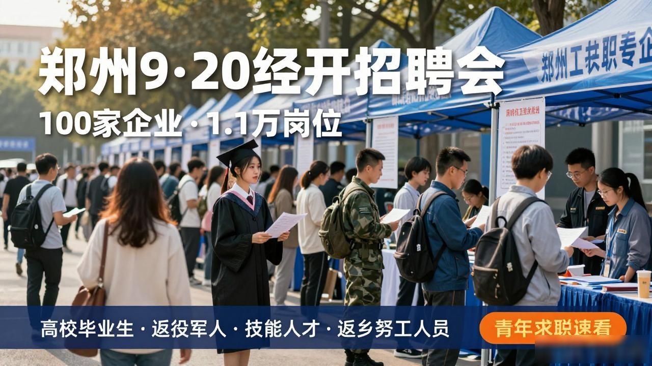 郑州经开区招聘会_中原福塔广场招聘会_招聘会