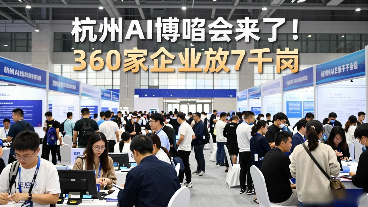 招聘会_人工智能+招聘对接会_杭州人工智能招聘会