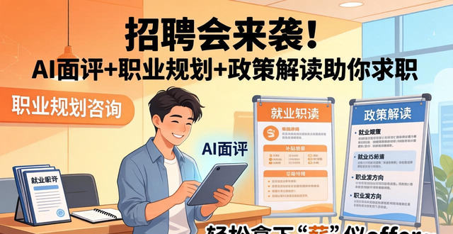 招聘会_职业规划深度对话_招聘会AI面评
