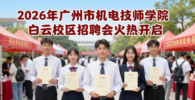招聘会_2026年校园招聘会岗位_广州市机电技师学院招聘会
